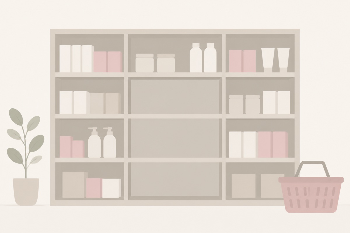 ドラッグストアの店頭では取り扱いがない